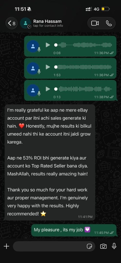 Rana Hassam WhatsApp Review